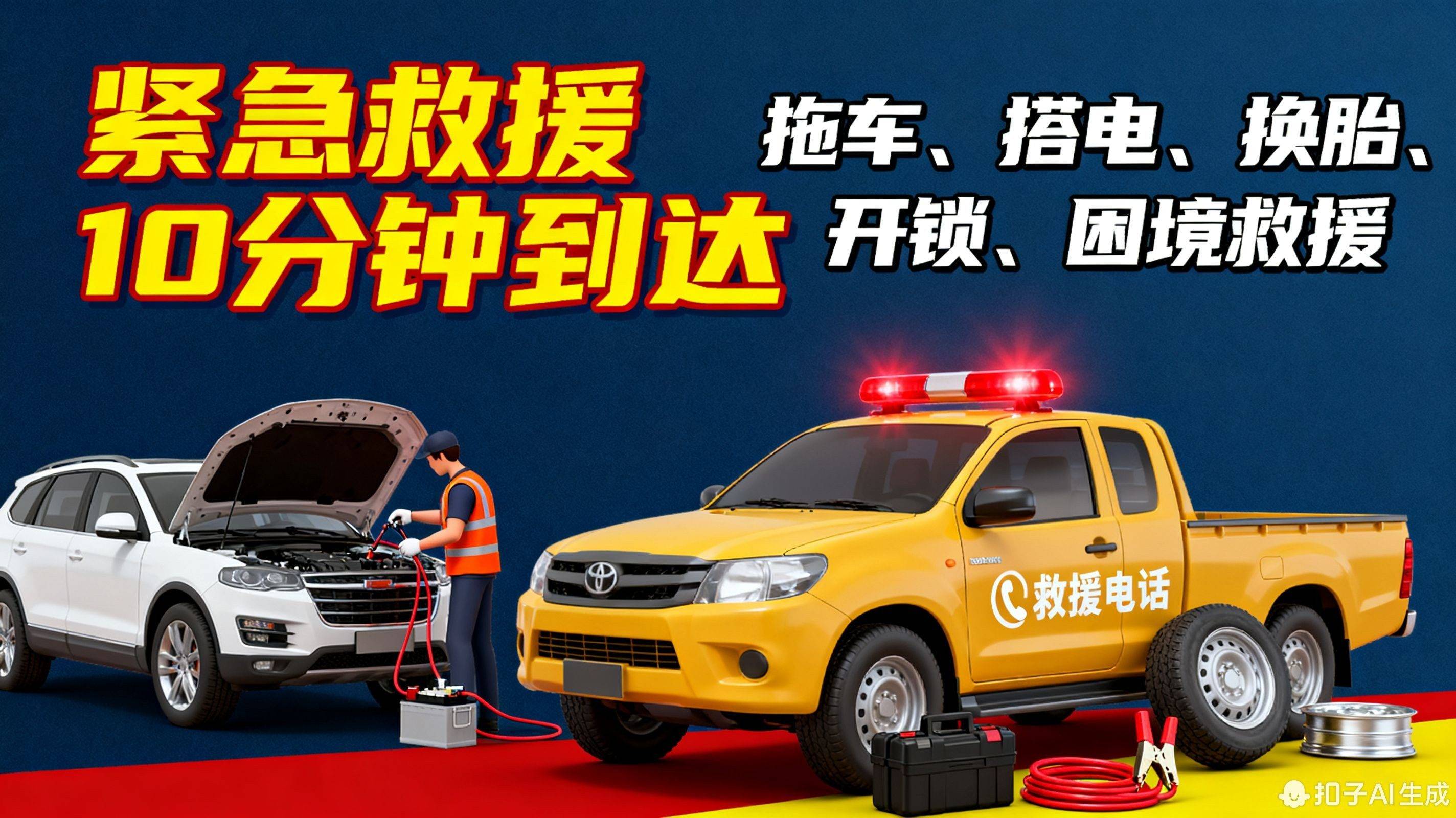 迪庆最新24小时上门汽车搭电救援方法分析(最方便真实的迪庆上门汽车搭电多少钱方法)